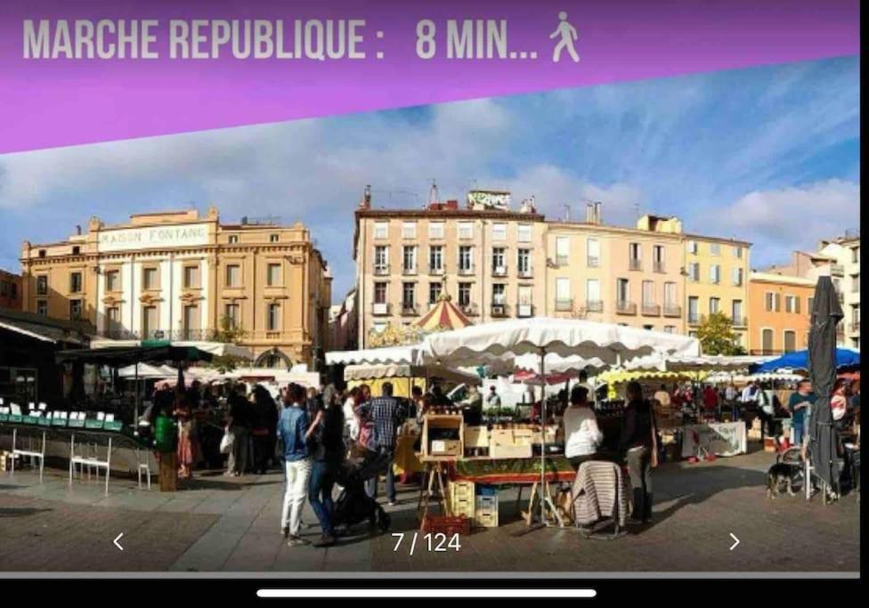 En Plein Coeur De Perpignan Le Charmant Exteriör bild
